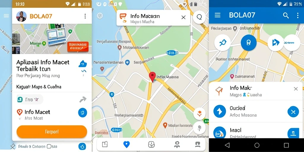 Tampilan antarmuka BOLA07 yang jelas dan informatif tentang Info Macet.