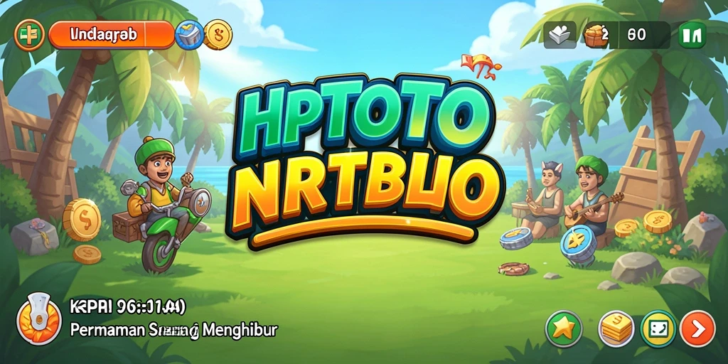 Tampilan antarmuka HPTOTO yang menarik dan berwarna-warni.
