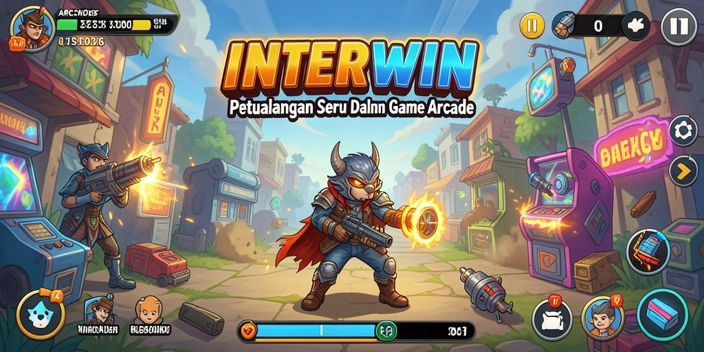 Tampilan antarmuka INTERWIN yang menarik dan intuitif.