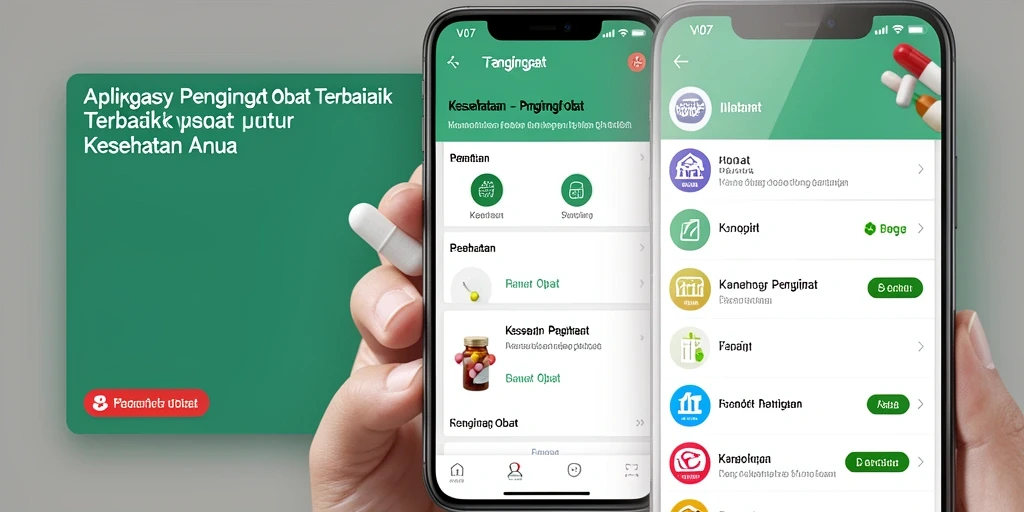 Antarmuka pengguna V07 yang intuitif dan sederhana.