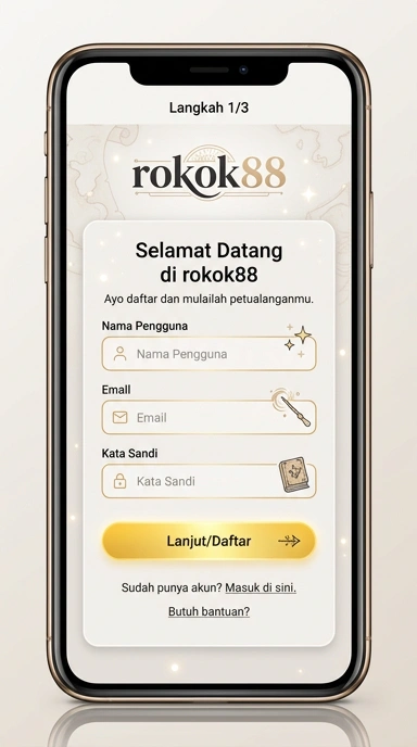 Panduan Registrasi Akun Baru Rokok88 untuk Pengguna Android